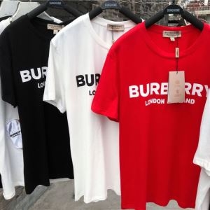 若い世代で流行る夏のアイテム　Burberryスーパーコピー数量限定最新作　プリントロゴ3色  バーバリー通販半袖ｔシャツコピー