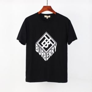 毎年注目の夏の発売　バーバリー スーパー コピー黒白2色プリント半袖Ｔシャツコピー　数量限定定番Burberry 　高品質のアイテムカジュアル