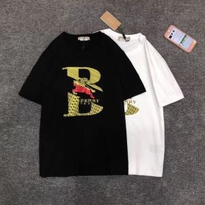 お買い得得価　Burberry半袖tシャツ黒白2色スーパーコ...