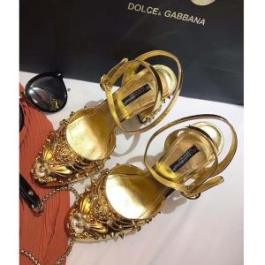 2色可選 サンダル SS19待望入荷VIP価格 ドルチェ＆ガッバーナ Dolce&Gabbana 使えて可愛いデザイン夏新品