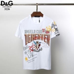 今夏在庫一掃セール　ドルチェ 半袖 コピーDolce&Gabbanaｔシャツスーパーコピー　夏に活躍してくれるアイテム　薄手で高品質上品な生地感