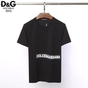 超激得品質保証　ドルガバコピー半袖tシャツスーパーコピー　ファッション感と実用感揃う　Dolce&Gabbana半袖tシャツ黒白2色　通気性も抜群