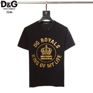 人気ブランドランキング　ドルガバ コピー半袖ｔシャツ黒白2色　2019夏開催中　Dolce&Gabbana新作半袖スーパーコピー　男性の魅力を演出するアイテム　