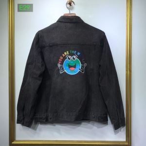 バレンシアガ BALENCIAGA ジャケット 洗練されたオシャレ感があるアイテム ユニセックス ブラック コピー 557344TXE031664
