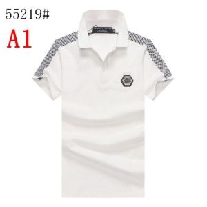 フィリッププレイン メンズ ポロシャツ 夏に絶対に欠かせないアイテム POLO SHIRT SS 'PP' ３色可選 ロゴ入り コピー 品質保証