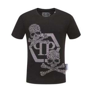 フィリッププレイン ｔシャツ コピー 毎日でも使える人気商品 PHILIPP PLEIN ブラック ホワイト 通勤通学 コーデ 最低価格