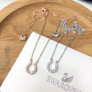 春夏新作セレブ愛用 SS19春夏入荷人気のスピーディ スワロフスキー SWAROVSKI ネックレス 2色可選