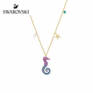 上品カジュアルな雰囲気に 2019春夏の流行りの新品 スワロフスキー SWAROVSKI ネックレス