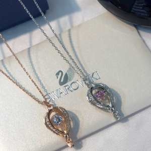 スワロフスキー SWAROVSKI ネックレス 2色可選 顧...