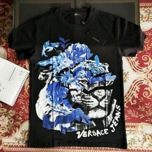 VERSACE ヴェルサーチ ｔシャツ メンズ 世界中で高い注目度がある春夏新作 コピー ファッション プリント 相性抜群 高品質