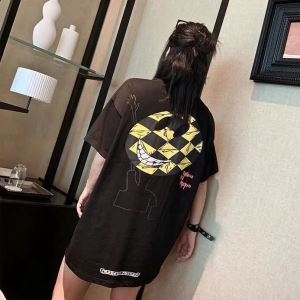 2019春新作正規買付 国内配送 クロムハーツ CHROME HEARTS 半袖Tシャツ 男女兼用 春夏季超人気即日発送