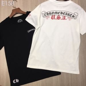 クロムハーツ CHROME HEARTS 半袖Tシャツ 2色可選 男女兼用 今期新作人気の美ライン 19SS新作大人気旬トレンド