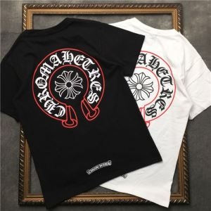 春夏新作限定 超入手困難 SS19待望入荷VIP価格 ロムハーツ CHROME HEARTS 半袖Tシャツ 2色可選 男女兼用