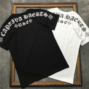 2色可選 男女兼用 2019人気お買い得アイテム 春夏で人気の限定新作 クロムハーツ CHROME HEARTS 半袖Tシャツ