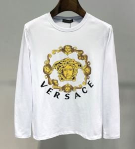 ヴェルサーチ VERSACE 長袖Tシャツ 2色可選 19SS 待望の新作カラー 春夏新作セレブ愛用