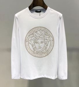 VIP 先行セール2019年夏 関税補償新作限定大人可愛い ヴェルサーチ VERSACE 長袖Tシャツ 2色可選