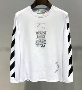 長袖Tシャツ 2色可選 2019人気お買い得アイテム 春夏で人気の限定新作 Off-White オフホワイト