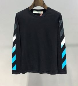 SS19待望入荷VIP価格 春夏季超人気限定コラボ Off-White オフホワイト 長袖Tシャツ 2色可選