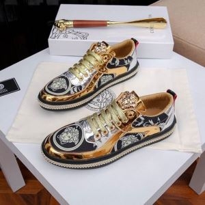 カジュアルシューズ 安心の関税 19SS 新作 春夏季超人気即完売 ヴェルサーチ VERSACE