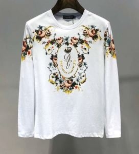 ドルチェ＆ガッバーナ Dolce&Gabbana 長袖Tシャツ 2色可選 19SS 待望の新作カラー 安心送料関税込夏らしい新品
