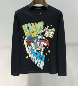 19SS新作大人気旬トレンド 春夏季超人気即完売 ドルチェ＆ガッバーナ Dolce&Gabbana 長袖Tシャツ 2色可選