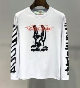 Off-White オフホワイト 長袖Tシャツ 2色可選 2019春夏にも引き続き大活躍！カジュアルな雰囲気があり