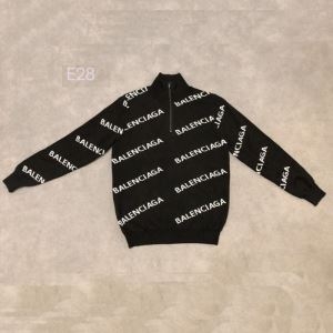 BALENCIAGA セーター 海外で大好評された人気新品 バレンシアガ スーパーコピー ブラック 高品質 カジュアル 相性抜群