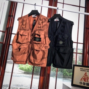 好感度が高いアイテム 19ss Supreme Stone Island Camo Cargo Vest さわやか夏スタイル新品