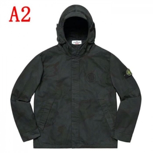 季節を問わず活躍し Supreme 19SS Stone Island Riot Mask Camo Jacket 2色可選 ダスター コート