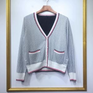 トムブラウン メンズ セーター シンプルで上品な印象に コピー THOM BROWNE ストライプ カジュアル 通勤通学 品質保証