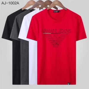 Armani メンズ ｔシャツ お気に入りの定番スタイル コ...