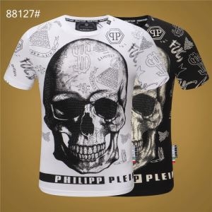 圧倒的な高級感 PHILIPP PLEIN 2019春夏は人気定番 Tシャツ/半袖  2色可選フィリッププレイン