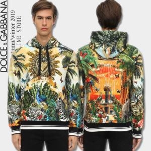 この秋冬に役たつ人気新品 Dolce & Gabbana ドルガバ パーカー メンズ 上質 コピー カジュアル 大注目 プリント お買い得