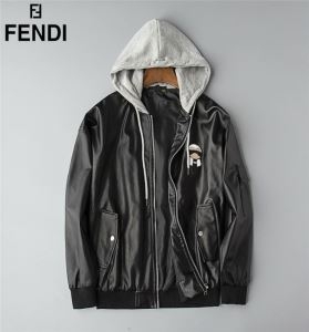 FENDI ジャケット メンズ 上品な大人ファッションを楽しめる限定品 フェンディ コピー KARLITO カーリト ブラック プリント 激安
