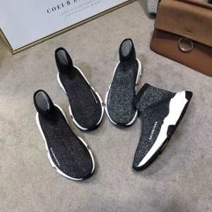 BALENCIAGA Speed Trainer バレンシアガ スピードトレーナー 秋先からスタートする新生活の必需品 男女兼用 メンズ スニーカー  2色可選