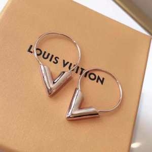 シンプルで上品なデザインで大好評 Louis Vuitton ルイヴィトン レディース イヤリング コピー シルバー ストリート 格安 M63199