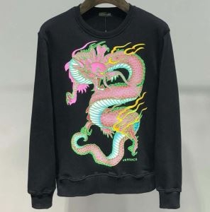 王道級2019秋冬新作発売 世界中のVIPが虜にする冬季爆買い ヴェルサーチVERSACE プルオーバーパーカー 2色可選