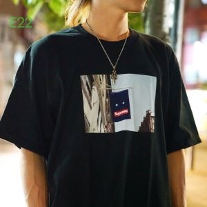 独特のバランスになる今秋新作 Supreme 19FW Banner Tee 2019秋断然ブランド推し 3色可選  Tシャツ/半袖