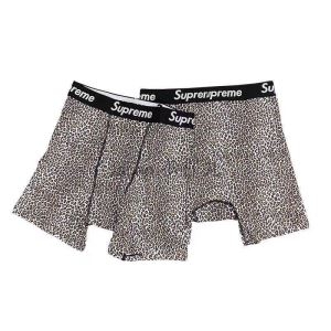 ヒットする秋冬コレクション Supreme 19AW Leopard Boxer Briefs 今年の流行りファション  角張ったズボン