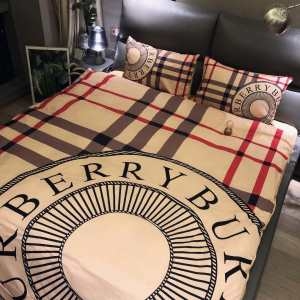 バーバリー BURBERRY 寝具4点セット 個性なデザイン...