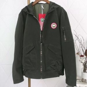 カナダグース ジャケット サイズ トレンド感アップのポイント メンズ CANADA GOOSE コピー ブラック ロゴ おしゃれ 最安値