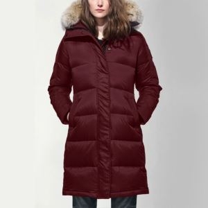 ダウンジャケット CANADA GOOSE レディース おしゃれなこなれ感あるアイテム カナダグース コピー レッド ブラック お買い得 3208LB