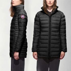 秋冬の様々なコーデに大活躍 限定品 カナダグース ダウン レディース CANADA GOOSE コピー ブラック おすすめ 最低価格 5502L