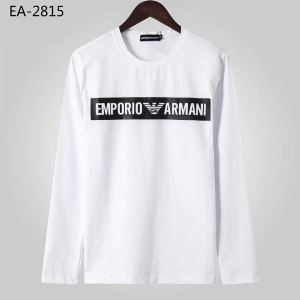 大満足の2019秋冬新作 アルマーニ ARMANI 長袖Tシャツ 2色可選 秋の装いをフレッシュに彩ってくれる予感