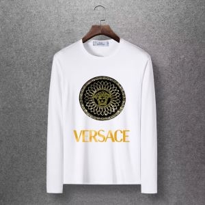 個性なデザインが目を引く秋冬新作 ヴェルサーチ VERSACE 長袖Tシャツ 4色可選 大満足の2019秋冬新作