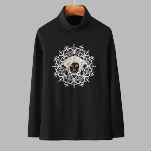 ヴェルサーチ VERSACE 長袖Tシャツ 2色可選 秋らし...