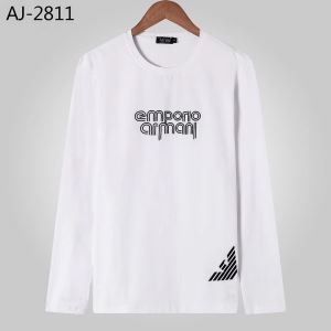 アルマーニ ARMANI 長袖Tシャツ 2色可選 国内入手困難2019秋冬新作 魅力的な秋冬新作が登場