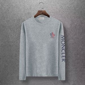 2019年秋冬コレクションを展開中 秋のトレンドを先取り モンクレール MONCLER 長袖Tシャツ 3色可選