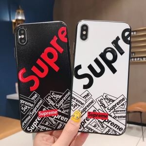 シュプリーム iPhone ケース カバー 優しいコーデを楽しめる限定品 Supreme ユニセックス コピー ブラック ホワイト 衝撃保護 格安