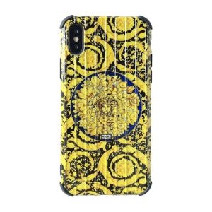 スマホケース VERSACE 限定 華奢感を出す限定新作 ヴェルサーチ コピー ユニーク ストリート コーデ おしゃれ プリント 激安